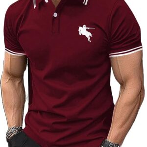 Regular Fit Polo T Shirt for Men